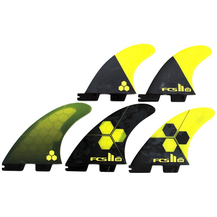 FCS サーフィン トライフィン FCS II AM PCTRI-QUAD RETAIL FINS FAML