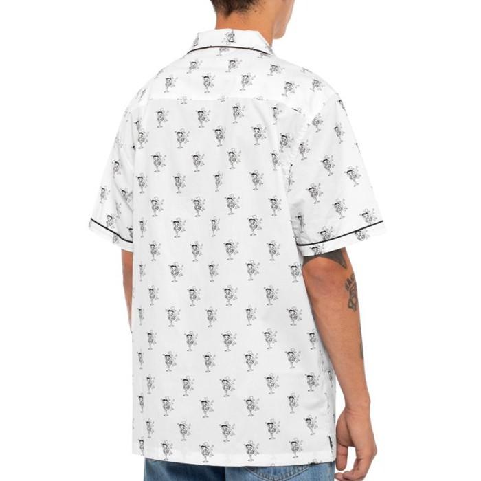 HUF ハフ × ベティーブープ パジャマシャツ 半袖シャツ huf BETTY BOOP 