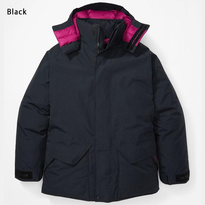 マーモット マンモスパーカー ダウンジャケット Marmot MAMMOTH PARKA 91490 BIGGIE BIG BOY Black Enamel Blue Wild Rose Scotch ゴアテックス ダウン｜nest001｜02