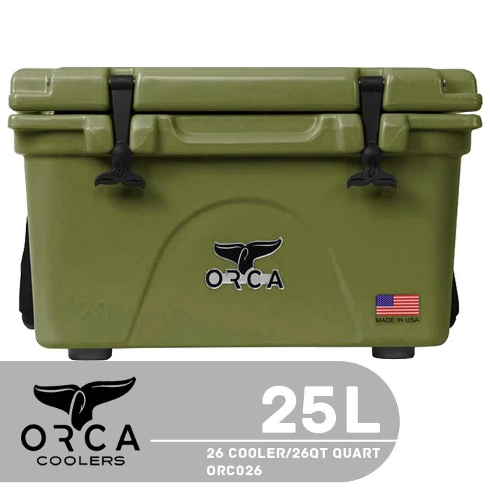 オルカ クーラーボックス ORCA 26 COOLER 26QT QUART 25L ORC026 Green 