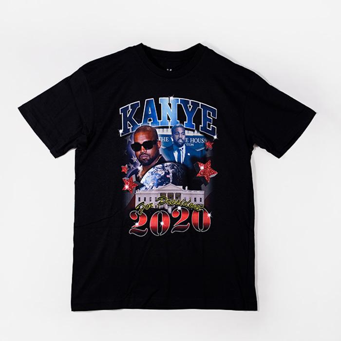 カニエウエスト パブリックディスプレイ 大統領選 Tシャツ PUBLIC