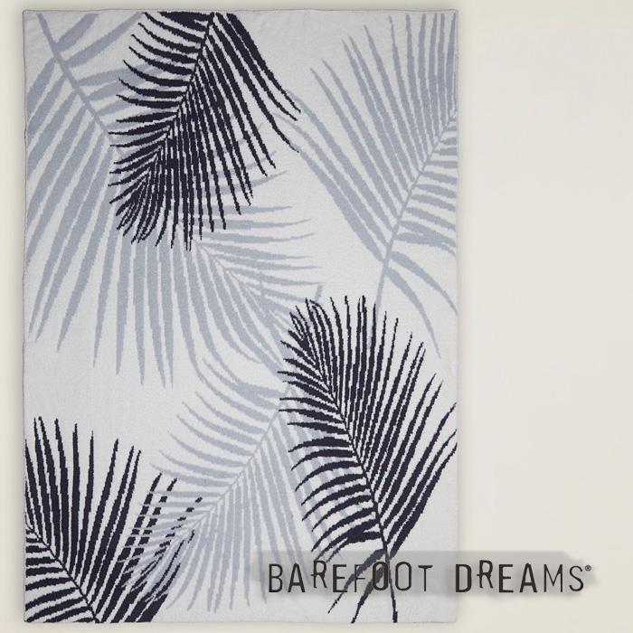 テレビで話題 Barefoot 毛布 ブランケット ベアフットドリームス パームリーフ セレブに愛される人気ブランド ラッピング対応 Dreams マイクロファイバー おくるみ ひざ掛け ボタニカル柄 hcc1569 Blanket Leaf Palm Cozychic ベビー服 シューズ Southcity Co Id