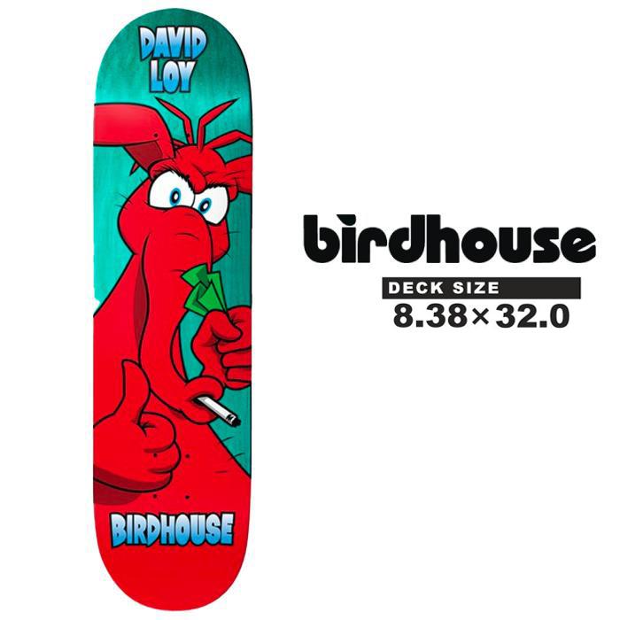 バードハウス スケートボード デッキ デイビッド・ロイ BIRDHOUSE