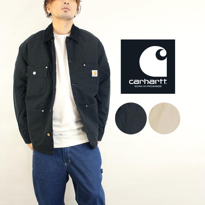 Carhartt コートワークジャケット ネイビー 中古・古着通販】CarHartt (カーハート) FRワークジャケット