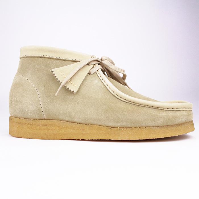 クラークス　ワラビー　Clarks キャメル　UK8h db-uk-top-wallabee-left-2x-