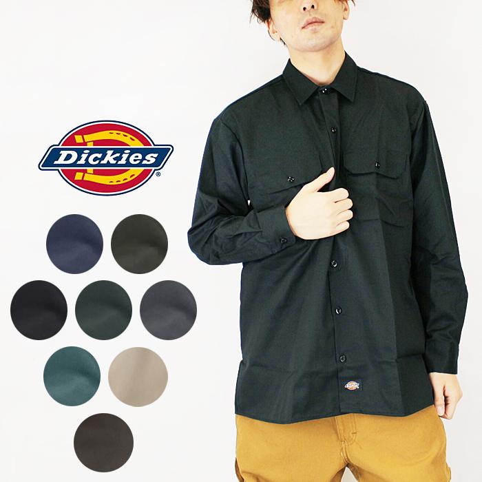 ディッキーズ ワークシャツ Dickies LONG SLEEVE WORK SHIRT 574 オリジナルフィット 作業着 仕事着 長袖 ...