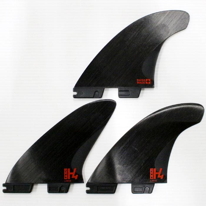 FCS サーフィン フィン トライフィン FCS 2 H4 TRI RETAIL FINS FH4S