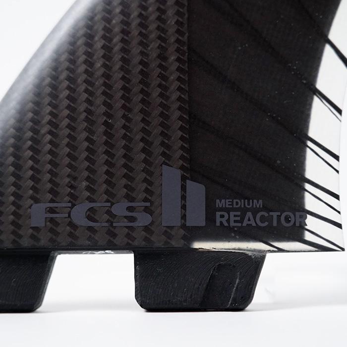 FCS サーフィン フィン トライフィン FCS 2 REACTOR PC CARBON TRI