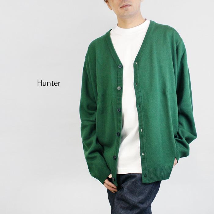 ハリトン カーディガン HARRITON PILBLOC V-NECK ACRYLIC CARDIGAN 