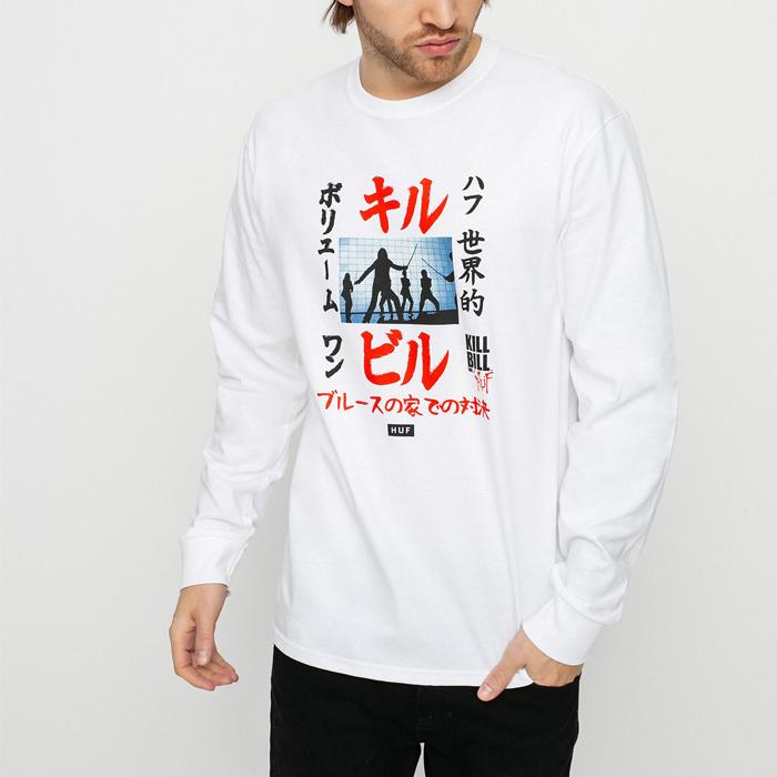 HUF（ハフ） ロンT HUF SHOWDOWN L/S TEE TS01531 White コラボ T