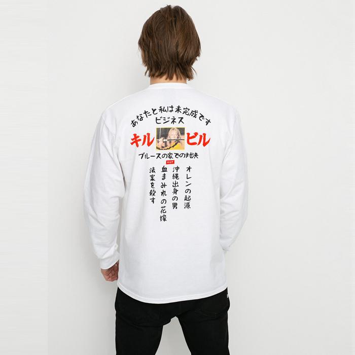 HUF（ハフ） ロンT HUF SHOWDOWN L/S TEE TS01531 White コラボ T 