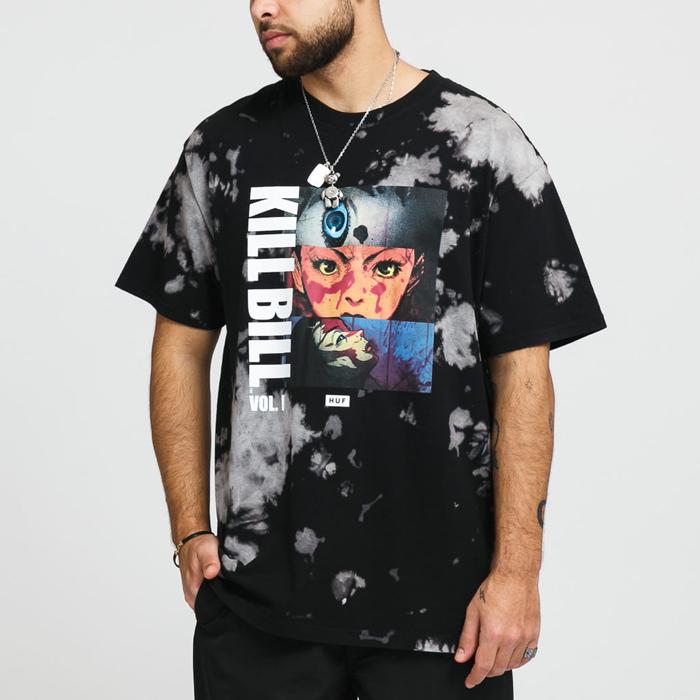 HUF（ハフ） 半袖T HUF SHOWDOWN L/S TEE TS01533 Black コラボ T 