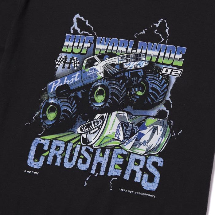 HUF（ハフ） Tシャツ パブストブルーリボンコラボ HUF CRUSHERS WASHED