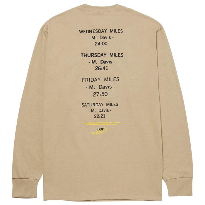 ハフ ロンT マイルス・デイビスコラボ HUF AT FILLMORE L/S TEE MILES