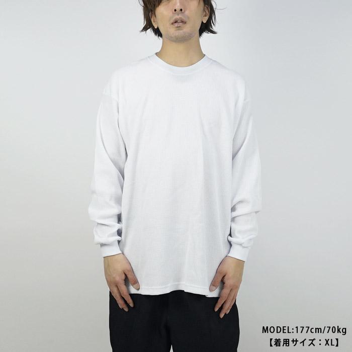 プロクラブ Tシャツ サーマルロンT PRO CLUB HEAVY WEIGHT COTTON L/S THERMAL TOP #115 White Black Brown ヘビーウェイトTシャツ ワッフル｜nest001｜10