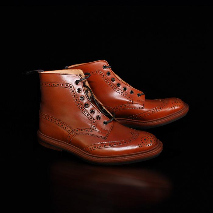 トリッカーズ ブラウン　サイズ8 中古・古着通販】Tricker's (トリッカーズ) カントリーブーツ ブラウン