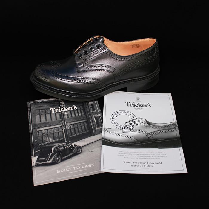 トリッカーズ バートン 革靴 trickers BOURTON DAINITE SOLE M5633/10 ダイナイトソール ウイングチップ タウン カジュアル フォーマル｜nest001｜07