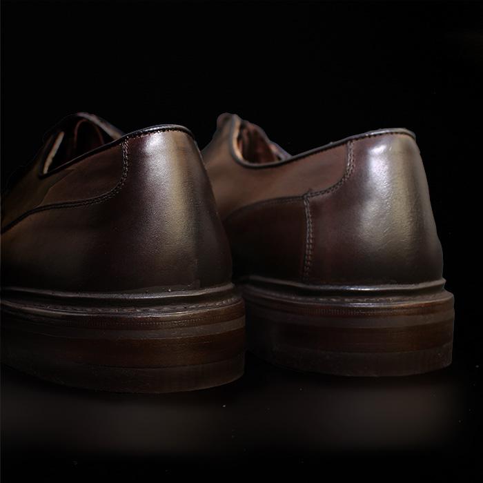 トリッカーズ ウッドストック 革靴 trickers WOODSTOCK DAINITE SOLE M5636/9 Espresso Burnished ウイングチップ タウン｜nest001｜04