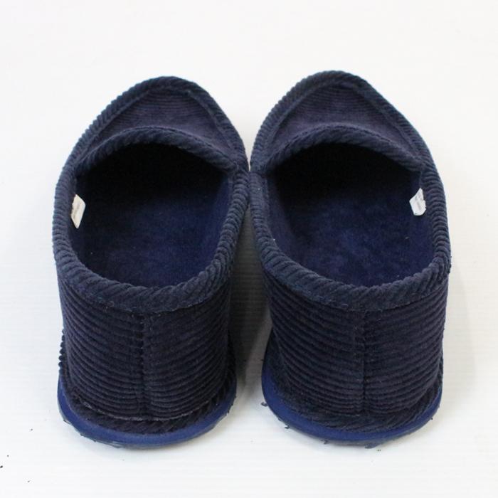 トゥルーパーアメリカ スリッポン ハウスシューズ TROOPER AMERICA Black Navy【USサイズ】KK-003 コーデュロイ ルームシューズ カジュアル シューズ 靴