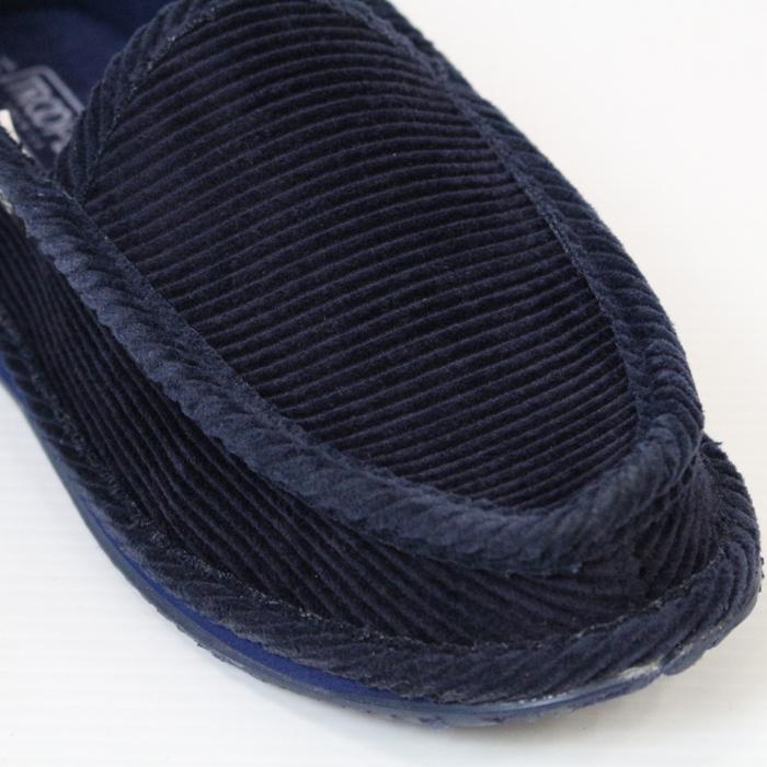 トゥルーパーアメリカ スリッポン ハウスシューズ TROOPER AMERICA Black Navy【USサイズ】KK-003 コーデュロイ ルームシューズ カジュアル シューズ 靴