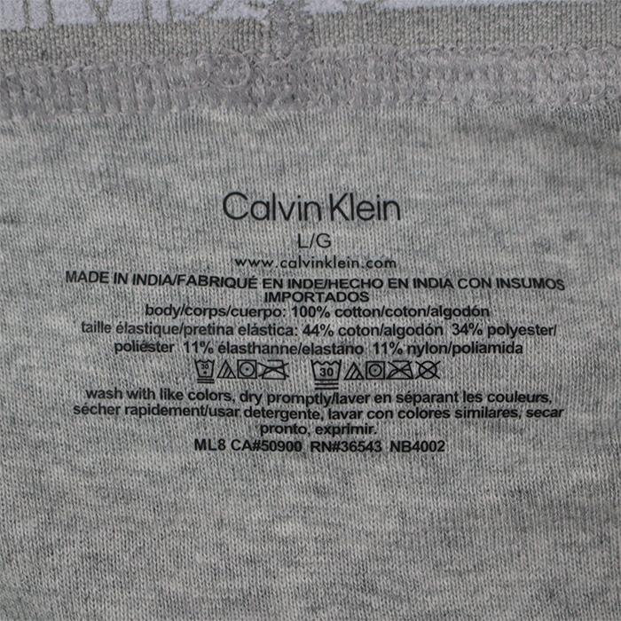 カルバンクライン ボクサーパンツ Calvin Klein TRUNK 3PK NB4002 アンダーウェア 3枚パック クラシックフィット 3色 下着 コットン100 グレー ブルー ホワイト｜nest001｜07