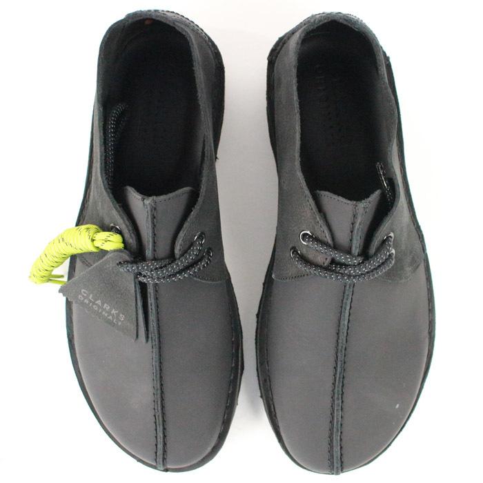 【新品】Clarks Originals ブラック ハイカットブーツ Clarks クラークス トレックハイカー ブーツ CLARKS ORIGINALS