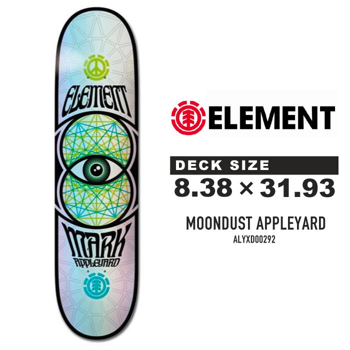 スケボー　エレメント　APPLEYARD　美品 ELEMENT（エレメント） スケートボード デッキ ELEMENT SKATEBOARDS