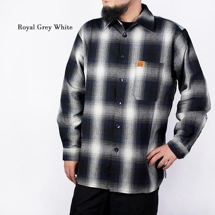 FB カウンティ 長袖シャツ COUNTY LONG SLEEVE FLANNEL SHIRT RN98581