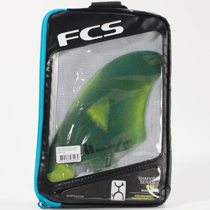 FCS2 RM マチャド QUAD フィン CAMO FCS2 ROB MACHADO SEASIDE QUAD