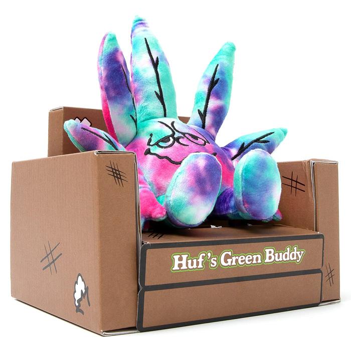 HUF（ハフ） ぬいぐるみ HUF TIYDYE BUDDY PLUSH TOY AC00719 MULTI