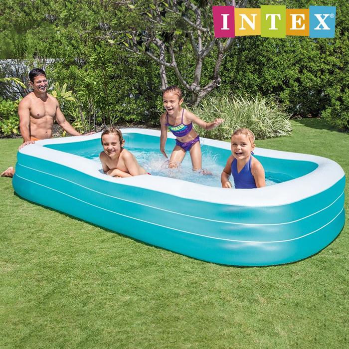 INTEX インテックス ビニールプール スイムセンターファミリープール U