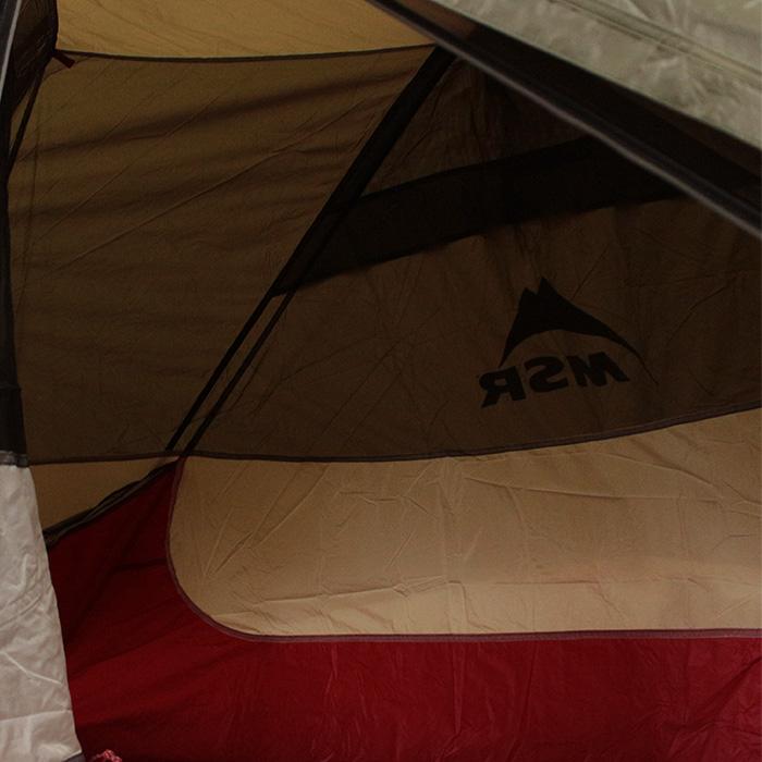 MSR 1人用テント ハバNX MSR HUBBA NX TENT 6203 GREEN ソロキャン ツーリング キャンツー キャンプ バックパッカー 山岳テント 登山 縦走 ハイキング 超軽量｜nest001｜06