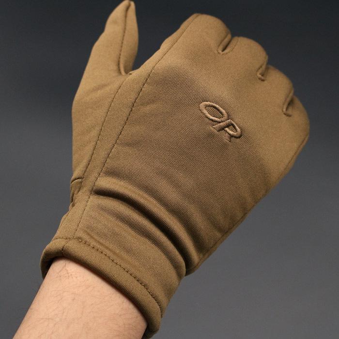 アウトドアリサーチ 防臭 抗菌 グローブ 手袋 OUTDOOR RESEARCH U.S. MILITARY SURPLUS USMC X-STATIC コヨーテブラウン 茶色 Coyote Brown GLOVES フリース｜nest001｜03