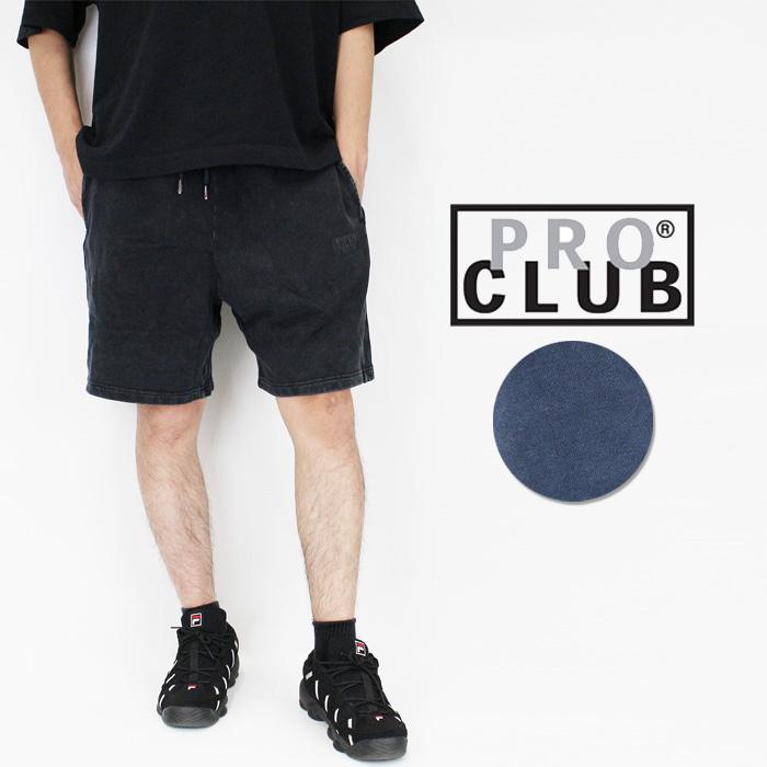 プロクラブ ハーフパンツ PRO CLUB MINERAL WASH SWEAT SHORT 21PC0402 