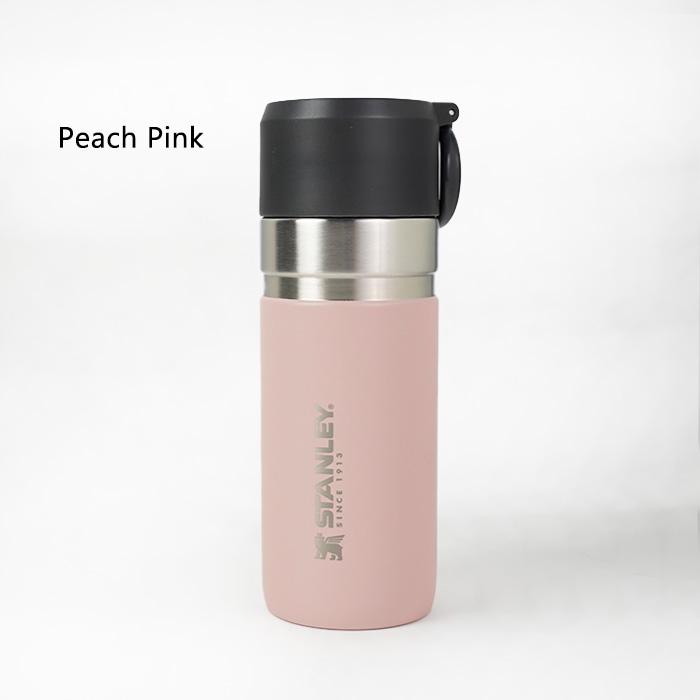 スタンレー STANLEY ゴー真空ボトル 0.37L 10-10124 White Cream Mint Green Pale Blue Vintage Green Peach Pink Sakura Yellow Beige Aqua ボトル 保温 保冷 | STANLEY | 06