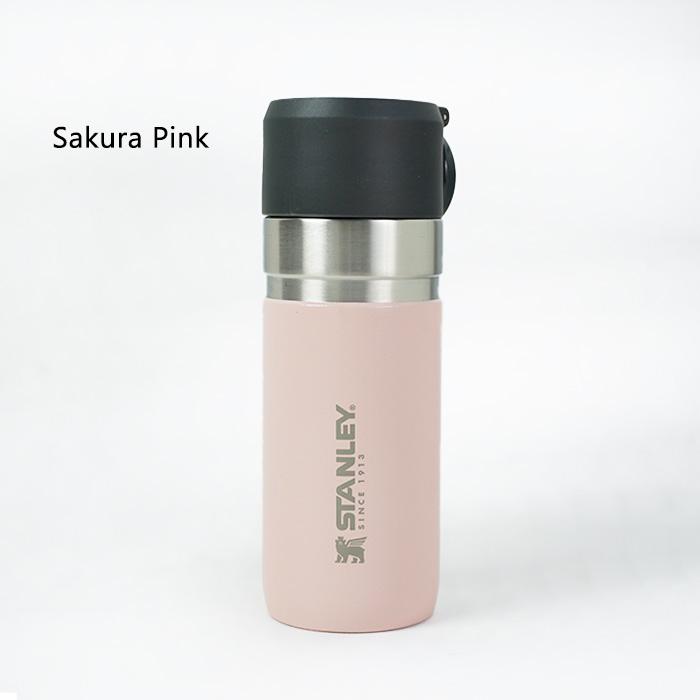 スタンレー STANLEY ゴー真空ボトル 0.37L 10-10124 White Cream Mint Green Pale Blue Vintage Green Peach Pink Sakura Yellow Beige Aqua ボトル 保温 保冷 | STANLEY | 08
