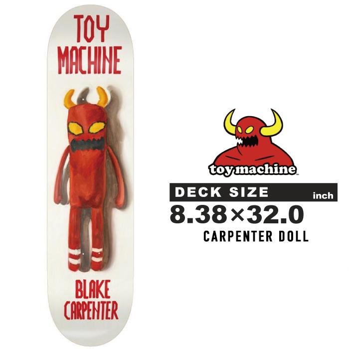 TOY MACHINE（トイマシーン） スケートボード デッキ TOY MACHINE TM