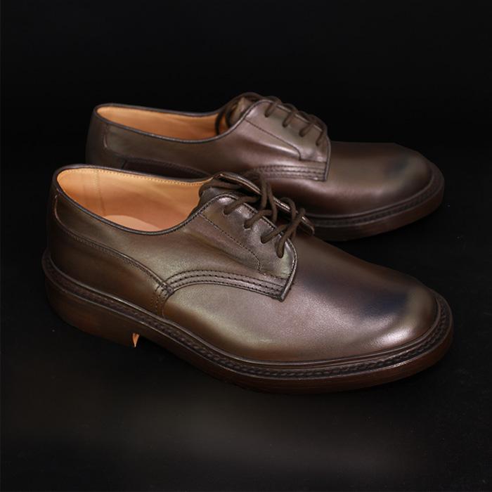 トリッカーズ ウッドストック 革靴 trickers WOODSTOCK LEATHER SOLE M5636/9 Espresso Burnished レザーソール 短靴 ラウンドトゥ ウイングチップ コンフォート｜nest001｜02