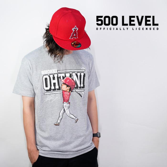 500 レベル Tシャツ LEVEL SHOHEI OHTANI CARTOON TEE A-C-BNLCHGR-XX