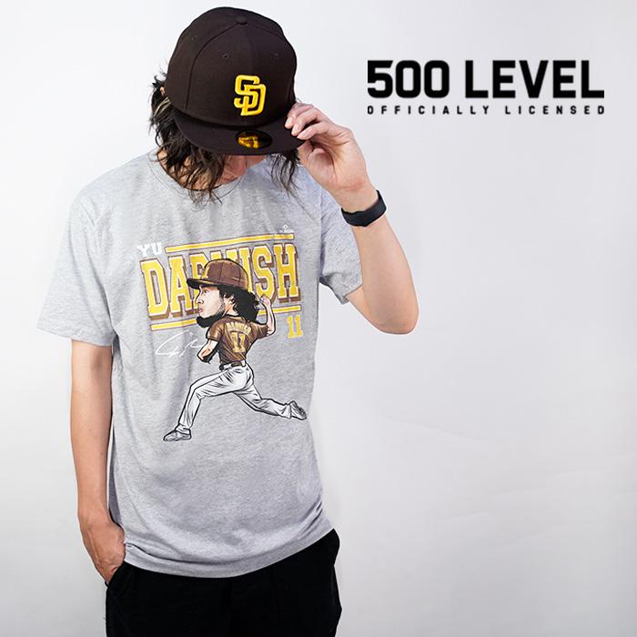 500 レベル Tシャツ LEVEL YU DARVISH CARTOON TEE A-C-BNLCHGR-XX