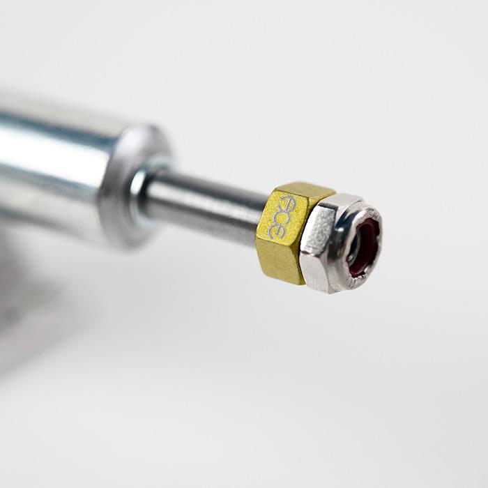 スケートボード エーストラック 2個セット ace trucks AF1 55 ATAHP9 Polished Hollow スケボー パーツ スケーター 前後セット SKATEBOARD 世界一美しいトラック_5