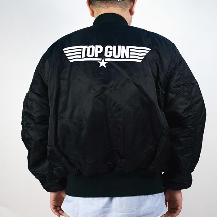 Alpha Industries アルファ × トップガン フライトジャケット Alpha Industries アルファ × トップガン フライトジャケット