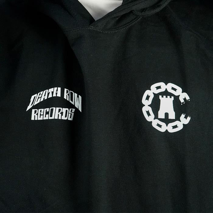 クルックスアンドキャッスルズ プルオーバー パーカーCROOKS & CASTLES DEATH ROW X CROOKS 3 HOODIE 2XC02112 Black デスロウ HIPHOP チカーノ XXL 2XL｜nest001｜05