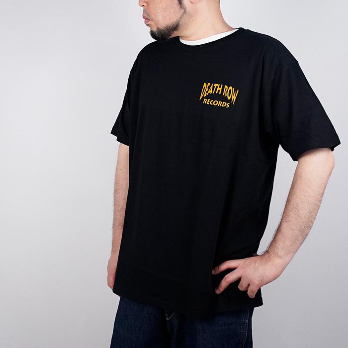 クルックス アンド キャッスルズ Tシャツ CROOKS & CASTLES DEATH ROW RECORDS 420 CHAIR ORNAMENT LOGO TEE 3DR01737 Black デスロウ チェア オーナメント｜nest001｜02