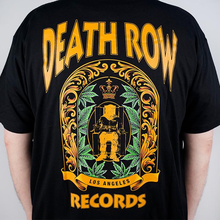 クルックス アンド キャッスルズ Tシャツ CROOKS & CASTLES DEATH ROW RECORDS 420 CHAIR ORNAMENT LOGO TEE 3DR01737 Black デスロウ チェア オーナメント｜nest001｜06