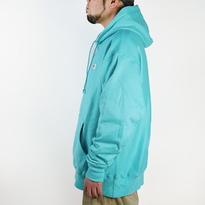 Champion REVERSE WEAVE チャンピオン プルオーバー パーカー スウェット ブルー XLサイズ Champion（チャンピオン） XL/古着 長袖 リバースウィーブ パーカー