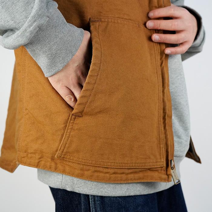 Carhartt（カーハート） リブカラー ワークベスト CARHARTT LOOSE FIT