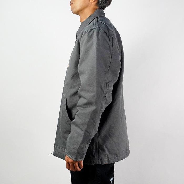 【carhartt /カーハート】ダックジャケット　グレー 楽天市場】Carhartt DUCK ACTIVE JKT/QUILTED FLANNEL LINED