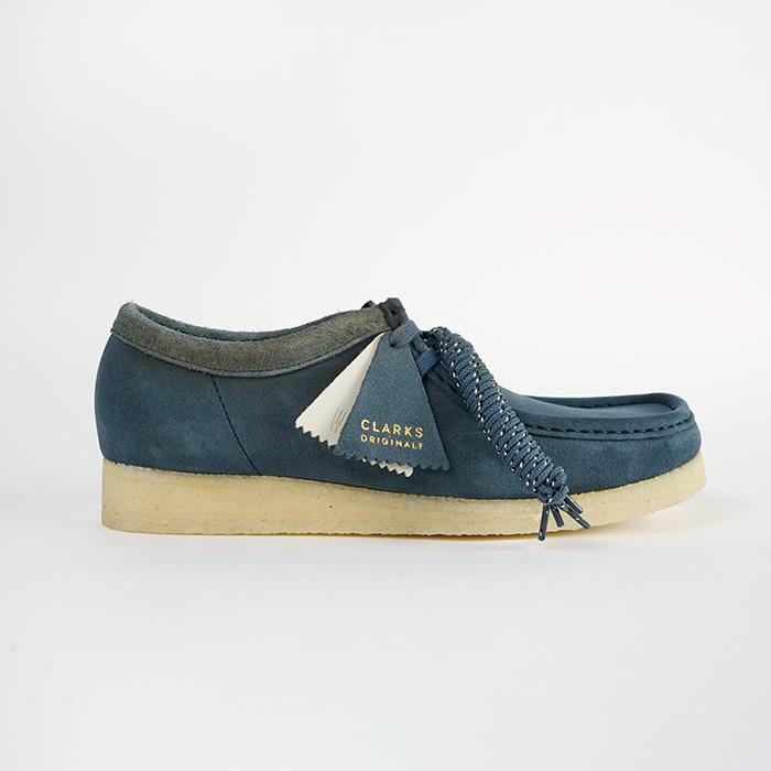 クラークス ワラビー ブーツ CLARKS ORIGINALS WALLABEE 26166306 Blue Suede ブルー スエード 【USサイズ】 ブーツ カジュアル シューズ メンズ 男性｜nest001｜02