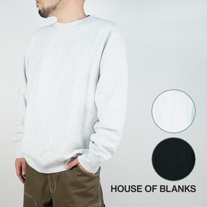 HOUSE OF BLANKS（ハウスオブブランクス） クルーネックスウェット